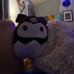 Squishmallows Black and White Mittens